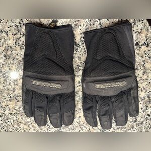 Teknic Black Motorcycle  Gloves 3xl